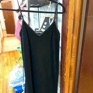 Abercrombie & Fitch Black Velvet Dress